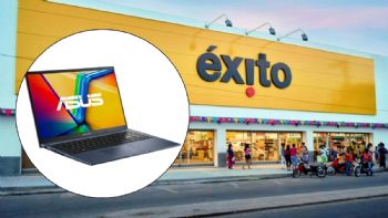 Compra un Portátil ASUS Vivobook 15 y págala con descuento del 50% y cuotas sin intereses en 24 meses: así es la nueva promo de Éxito