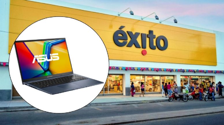 Compra un Portátil ASUS Vivobook 15 y págala con descuento del 50% y cuotas sin intereses en 24 meses: así es la nueva promo de Éxito