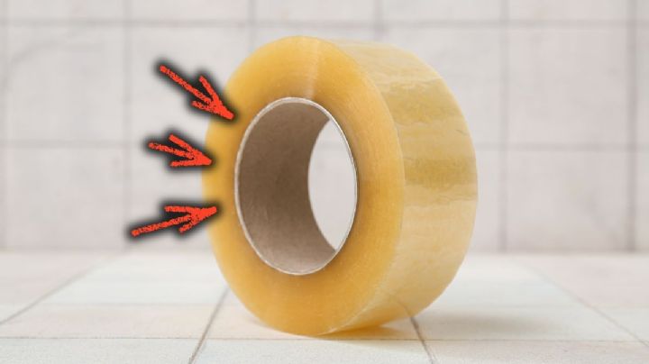 El cartón del final de la cinta pegante no la tires, posees un tesoro en casa: la idea DIY original que pocos conocen