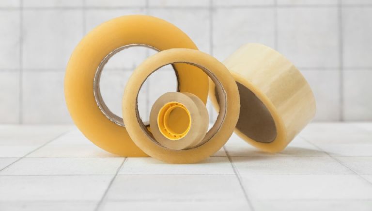 manualidad DIY con rollo carton de cinta pegante hacer un organizador