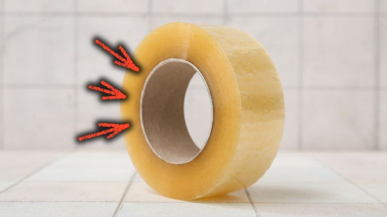 El cartón del final de la cinta pegante no la tires, posees un tesoro en casa: la idea DIY original que pocos conocen