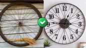 Foto ilustrativa de la nota titulada: Las ruedas de bicicleta usadas no las tires, tienes un tesoro en casa: las 2 ideas DIY para reutilizarlas