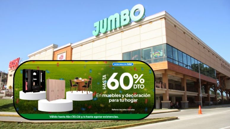 Oferta en Jumbo del jueves 23 al jueves 30 de abril: descuentos hasta agotar stock
