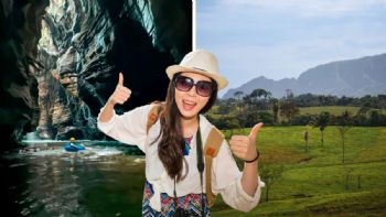 Orgullo regional: el mejor cañón natural en Orinoquía con aguas verdes: ideal para una aventura en familia