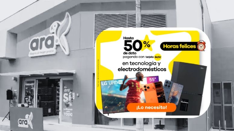 Tiembla Ara: el supermercado que lanza las mejores promociones para competir en el mercado
