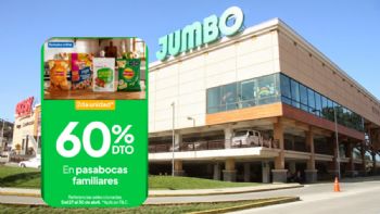 Ofertas en Jumbo de 60% de descuento al 2do producto: promoción válida hasta el jueves 30 de abril