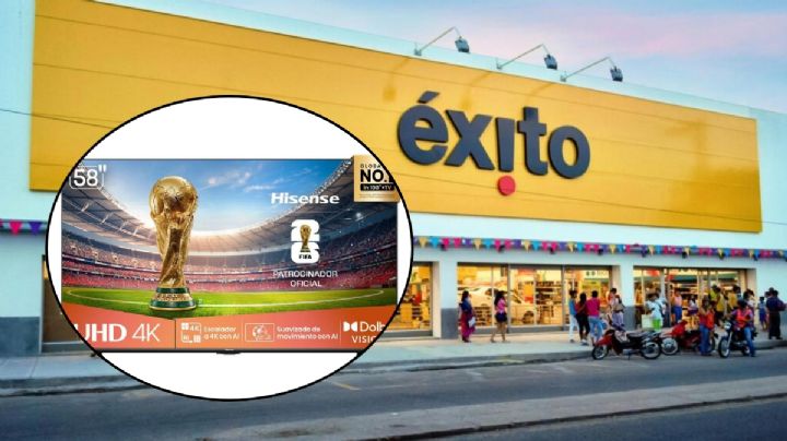 Éxito liquida TV Hisense UHD 4K de 58 pulgadas: con casi 60% descuento