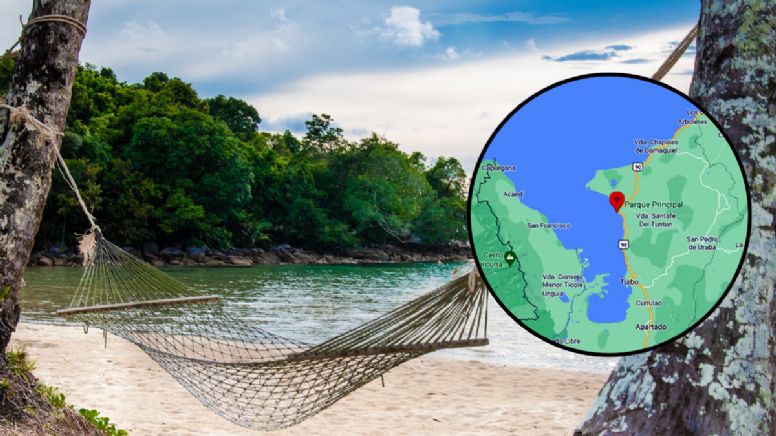 La playa de Antioquia con arena dorada y aguas cristalinas ideal para visitar el fin de semana