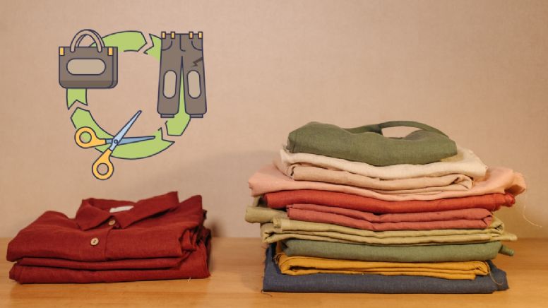 DIY: cómo preparar un bolso con camisetas viejas Moda circular y hogar