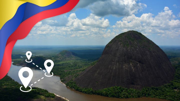 El destino mágico en Guainía rodeado de selva y con río rojo: único en el país