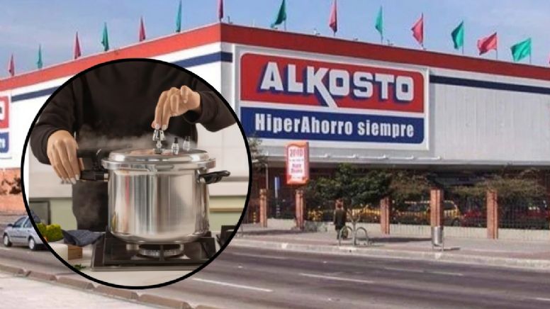 Alkosto pone a precio de regalo Olla a Presión Kalley con 50% de descuento: con válvula reguladora y ventana de seguridad