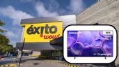 Foto ilustrativa de la nota titulada: Éxito lanza a precio de regalo pantalla Smart TV Samsung Crystal UHD de 70 pulgadas con 55% de descuento: con tecnología 4K y diseño ultradelgado