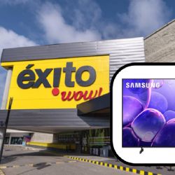 Éxito lanza a precio de regalo pantalla Smart TV Samsung Crystal UHD de 70 pulgadas con 55% de descuento: con tecnología 4K y diseño ultradelgado