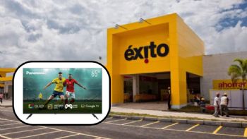Éxito lanza a precio de regalo pantalla Smart TV Panasonic de 65 pulgadas con casi 50% de descuento: con tecnología QLED y sonido envolvente