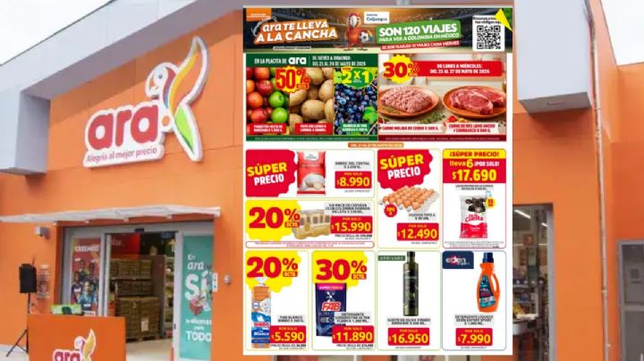 Tiendas Ara: las 3 mejores ofertas en alimentos y productos de limpieza para aprovechar del jueves 21 al miércoles 27 de mayo