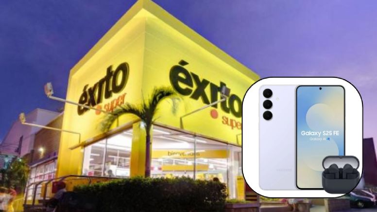 Éxito lanza a precio de rebaja Celular Samsung Galaxy S25 FE: con cámara de excelente calidad y batería de larga duración
