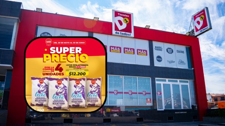 D1: la mejor promoción en leches con descuento: oferta válida hasta el miércoles 03 de junio